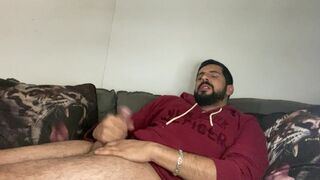 Smoking, High on, jerking off until cumming, Rodrik having fun alone - 10 image