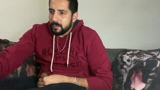 Smoking, High on, jerking off until cumming, Rodrik having fun alone - 3 image