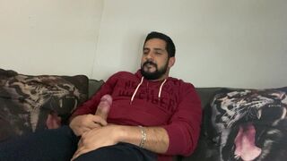 Smoking, High on, jerking off until cumming, Rodrik having fun alone - 4 image