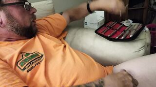 Sounding my cock till I cum with 9-10mm rod - 1 image