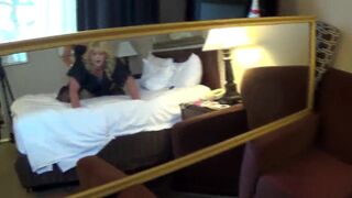 Cortney (Purple hair) anal fucks SherryG w her big gurl cock