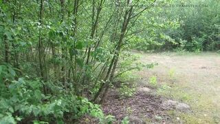 Naked boner walk in the woods - 9 image