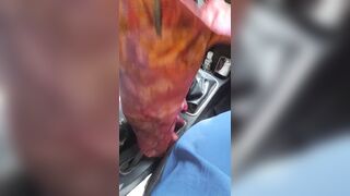 Formal skirt lining fill up with cum - 10 image