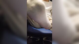 Come over and lick my feet, you little doggy