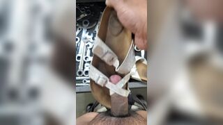 bought dirty sandals from Facebook marketplace