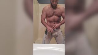 Aslago cums by touching himself - 1 image