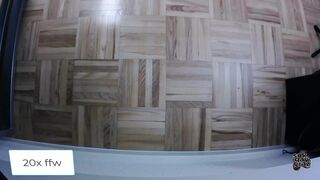 Filmed under the desk