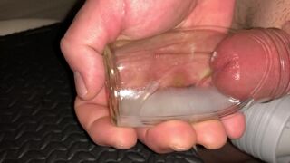 Small Penis Cumming In A Little Bottle - 15 image