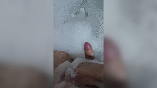 I masturbate in the shower. I like my little cock. - 9 image