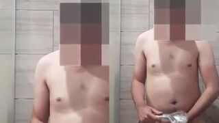 One More Security Guard take shower and cum - 3 image