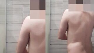 One More Security Guard take shower and cum - 5 image