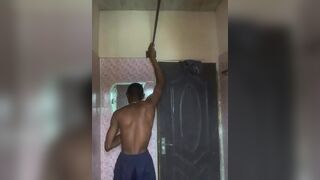 Juicy hawt body Nigerian soap shower pee movie - 3 image