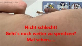 I love knifes in my peehole