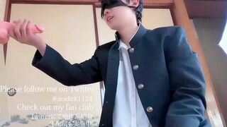 [BL] When I called my valuable ally Yankee high school student and showed him a large cock in front of m - 3 image