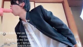 [BL] When I called my valuable ally Yankee high school student and showed him a large cock in front of m - 6 image