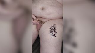 Chub applies fake tattoos stripped - 10 image