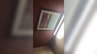 Bottom takes Tops Bareback Cock in Flint motel room - 10 image
