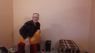 89) Re-Used TT24" Balloon Popped - Balloonbanger