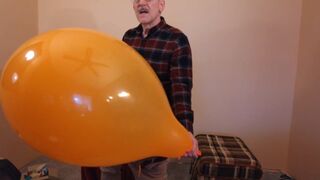 89) Re-Used TT24" Balloon Popped - Balloonbanger