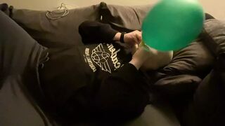 BHLDN - LATEX GLOVE BREATHPLAY - OVER 4 MINUTES WITH BALLOON AS BREATHING -