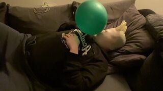 BHLDN - LATEX GLOVE BREATHPLAY - OVER 4 MINUTES WITH BALLOON AS BREATHING - - 7 image