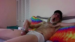 JerkinDad14 - Poz Dad Masturbates His Large Greasy Poz Penis For U Coz Penis Is The Most Excellent Thing In The World - 12 image