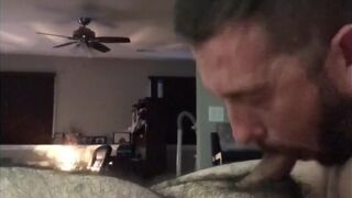 Dad gave me his cum then I discharged mine