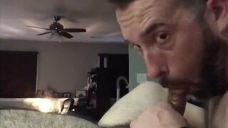 Dad gave me his cum then I discharged mine - 9 image