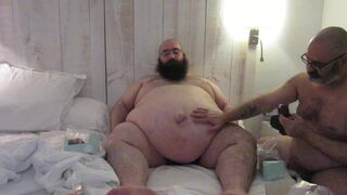 Writerhorny and Nanferplus71feed me doughnuts on a blissful morning.