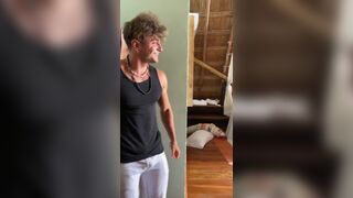 Carlos Effort & Elio Chalamet Engulfing Every Other In The Hotel Room - 2 image