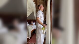 Carlos Effort & Elio Chalamet Engulfing Every Other In The Hotel Room - 4 image