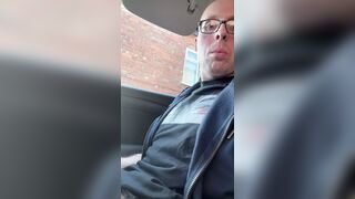Masturbating In Car, Outside Of Church.