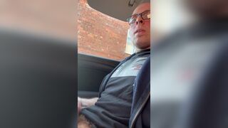 Masturbating In Car, Outside Of Church.