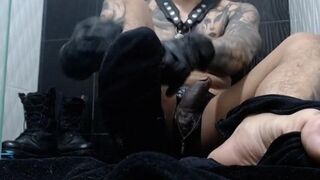 boots, socks, feets and cigar - 12 image