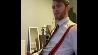 Costume Bro Edges his Cock (0F/JFF: Edinbro98) - 1 image