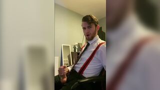 Costume Bro Edges his Cock (0F/JFF: Edinbro98) - 15 image