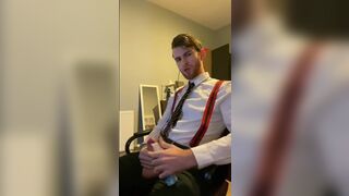 Costume Bro Edges his Cock (0F/JFF: Edinbro98) - 3 image