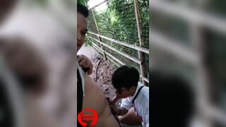 Two young Filipinos who have been on the side of the road |Pinoy Outdoor Engulf - 10 image