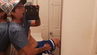 Latino Amputee in Wheelchair - Lost Footage Compilation Cumshots, Showers & Anal Masturbation - 6 image