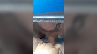 Morning sex with my toy