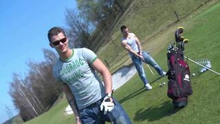 GAYWIRE - 2 Hawt European Men Breeding Outdoors, No Shame