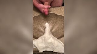 Using lotion to masterbate, look at that thick load at the end ! - 9 image
