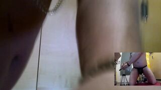 Bi Bitch Anal Training with fuckingmachine , large toys and Plugs