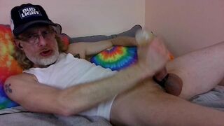 JerkinDad14 - Mature Aged Gay Gooner Cant Live Without Masturbating His Large Penis For U, Verbal Goon Bate With Large Greasy Dong - 11 image