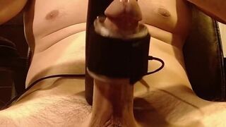 Wanking and Cumming with The Handy Remote Control Toy