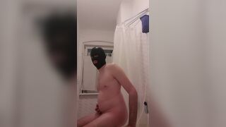 Huge Milk Enema Belly Inflation