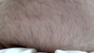 Hairy Big man with big Balls is masturbating - 13 image
