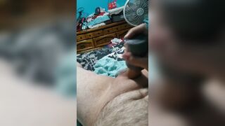 Using toy to drain my balls - 4 image