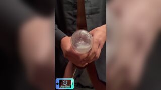 My Type of Squeaky Toy ;) | Close up Cuming inside Clear Toy | Mobile Friendly - 15 image
