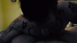 sucking my buddy while his wife is gone